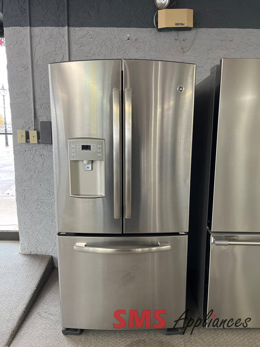 Refurbished 33" Fridge GE PNR22MSEAFES for sale in Medicine Hat - SMS Appliances