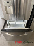 GE PNR22MSEAFES refurbished fridge detail - buy in Medicine Hat at SMS Appliances