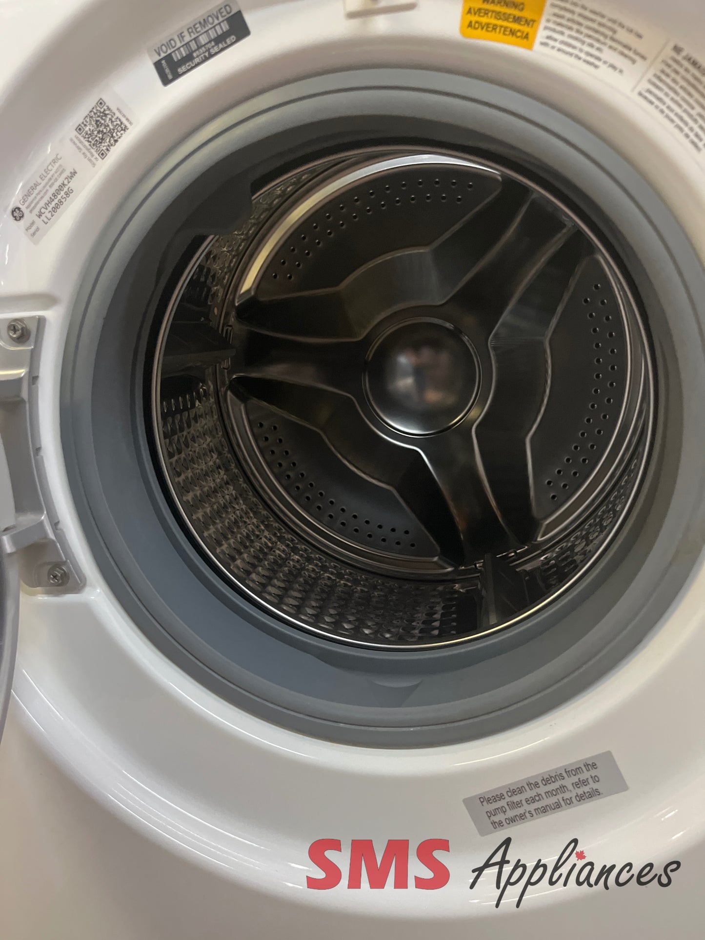 Refurbished Laundry Sets WCVH4800K2WW, PCVH480EK0WW GE - Image 2