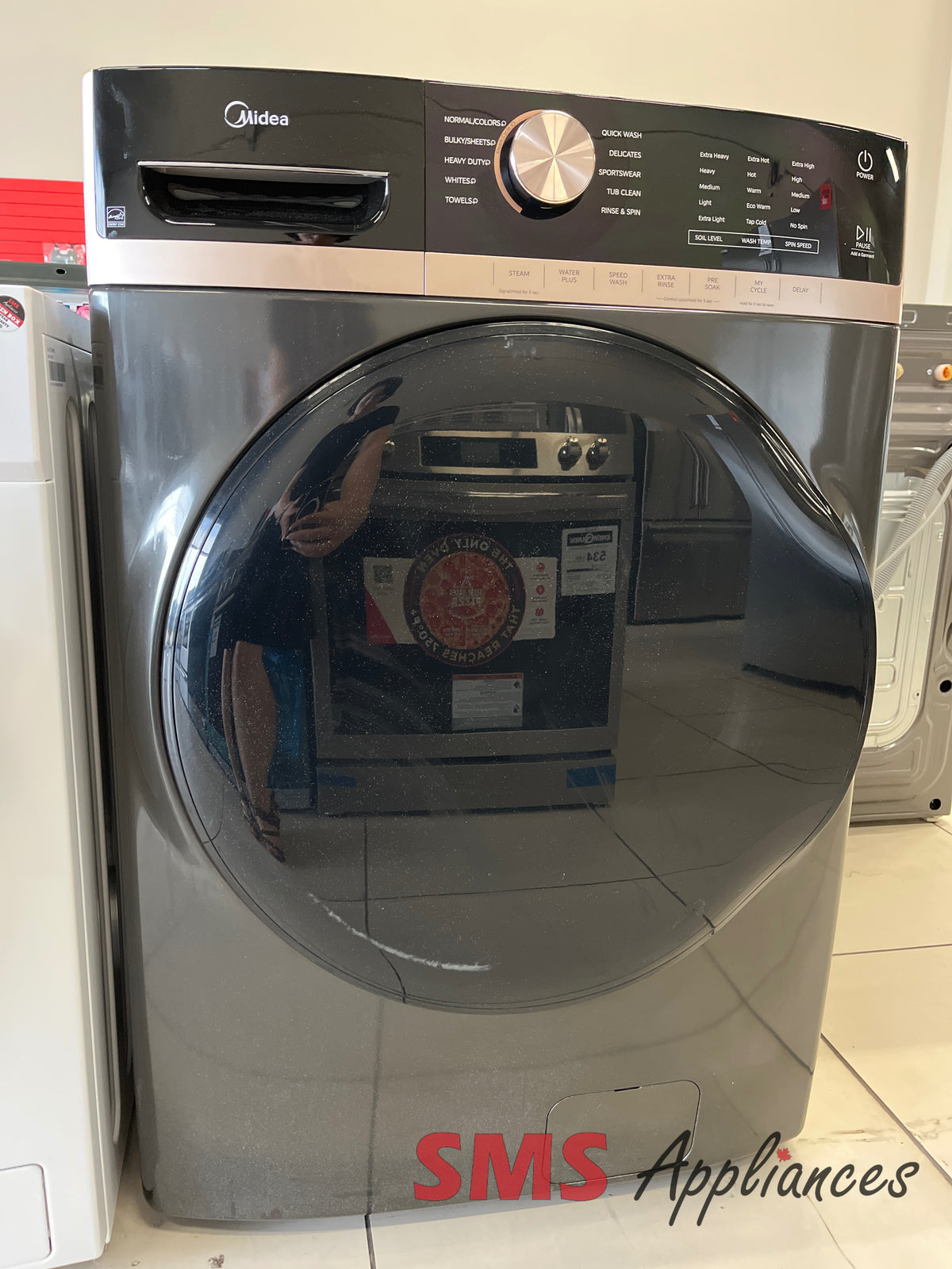 Refurbished Washers MLHW52S6BGG Midea - Image 1