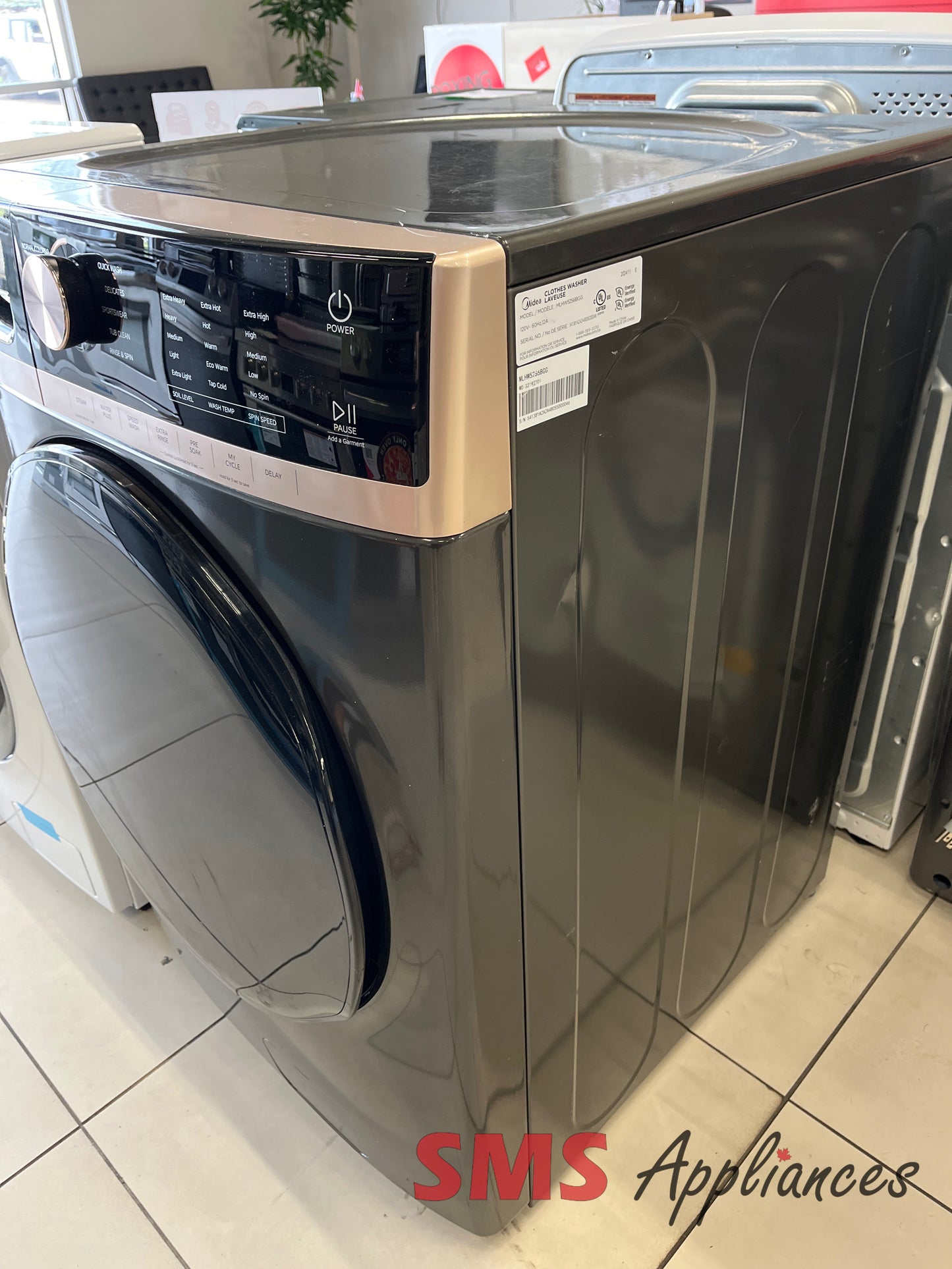 Refurbished Washers MLHW52S6BGG Midea - Image 10