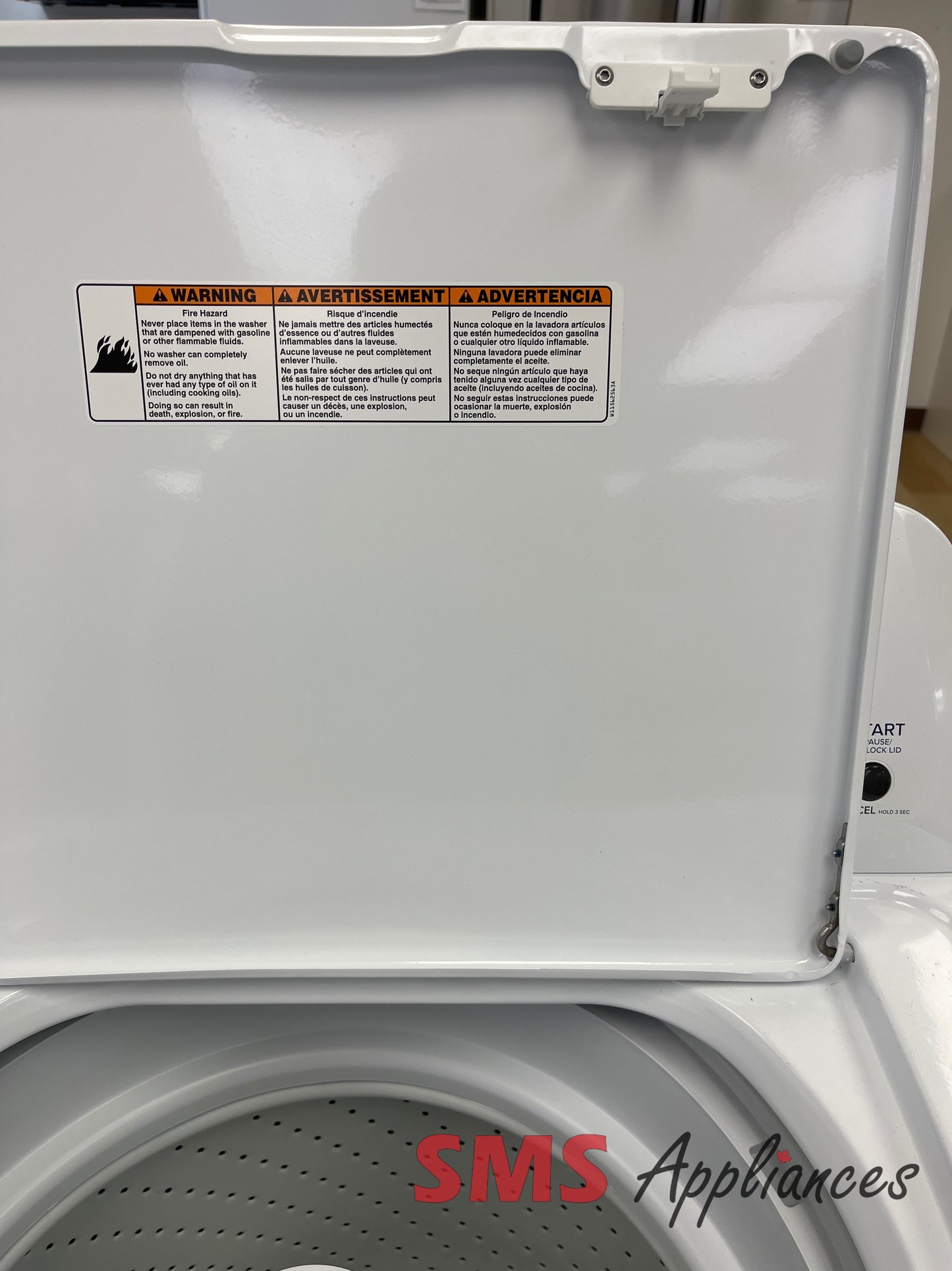 Refurbished Washers NTW4516FW4 Amana - Image 3