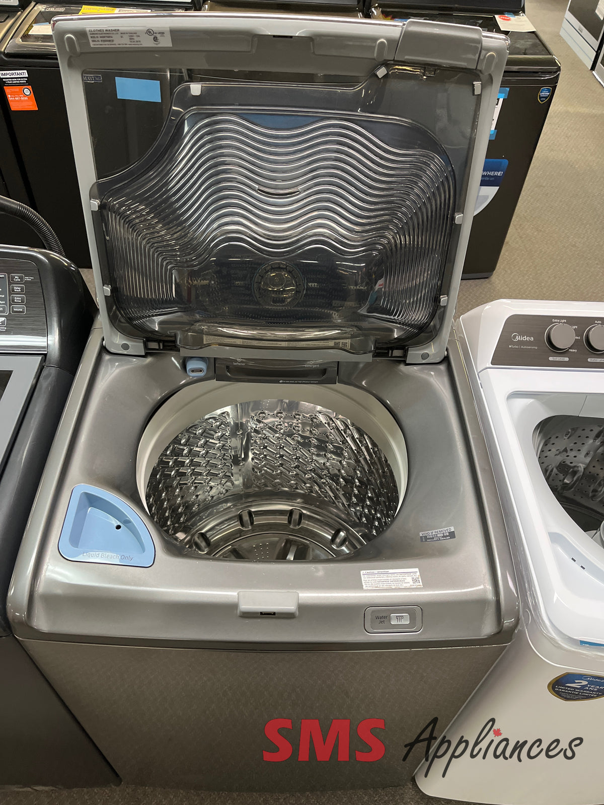 Samsung WA52M7755AP refurbished washer photo at SMS Appliances Medicine Hat