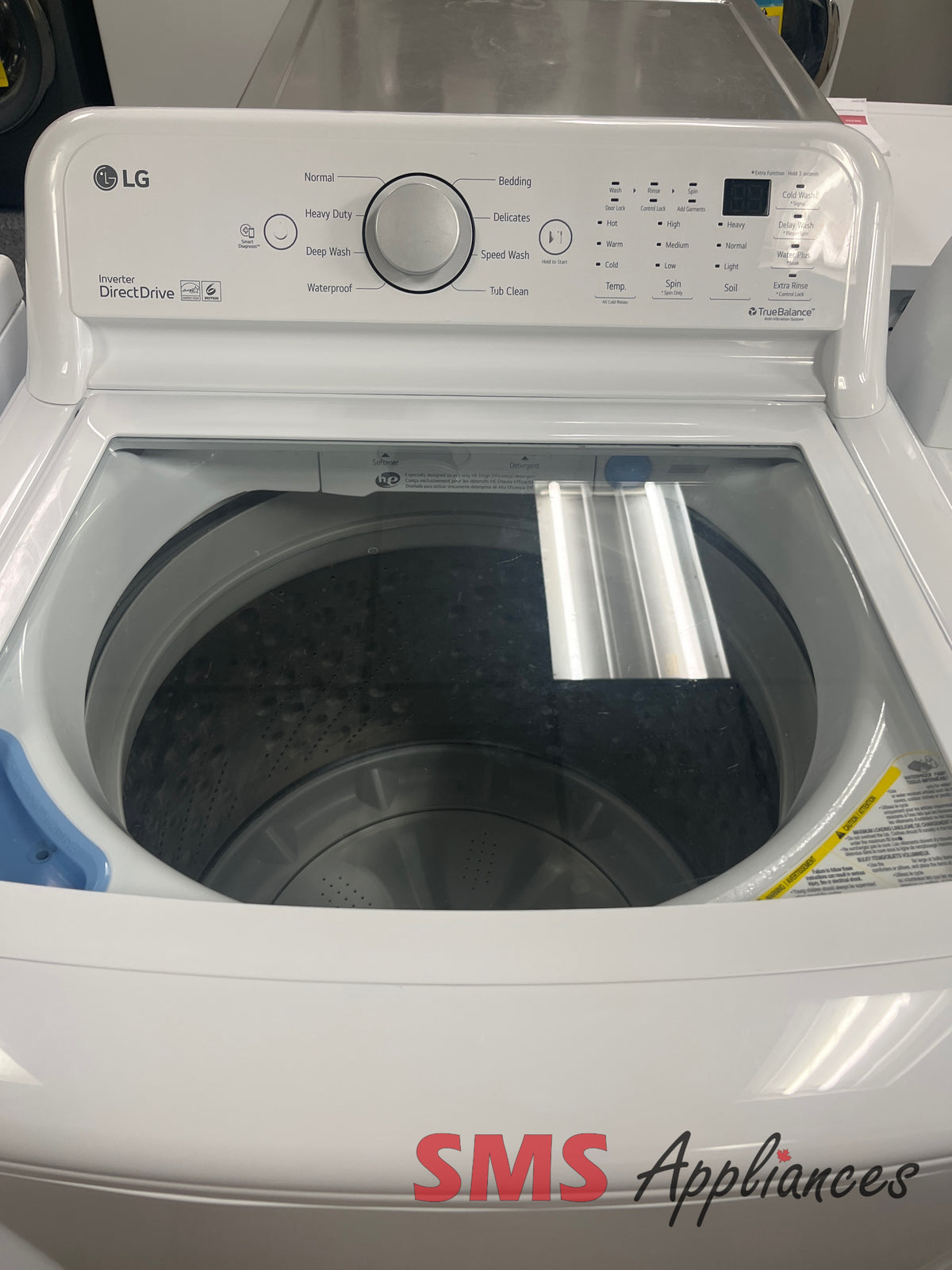 LG WF7010CW refurbished washer view - for sale in Calgary