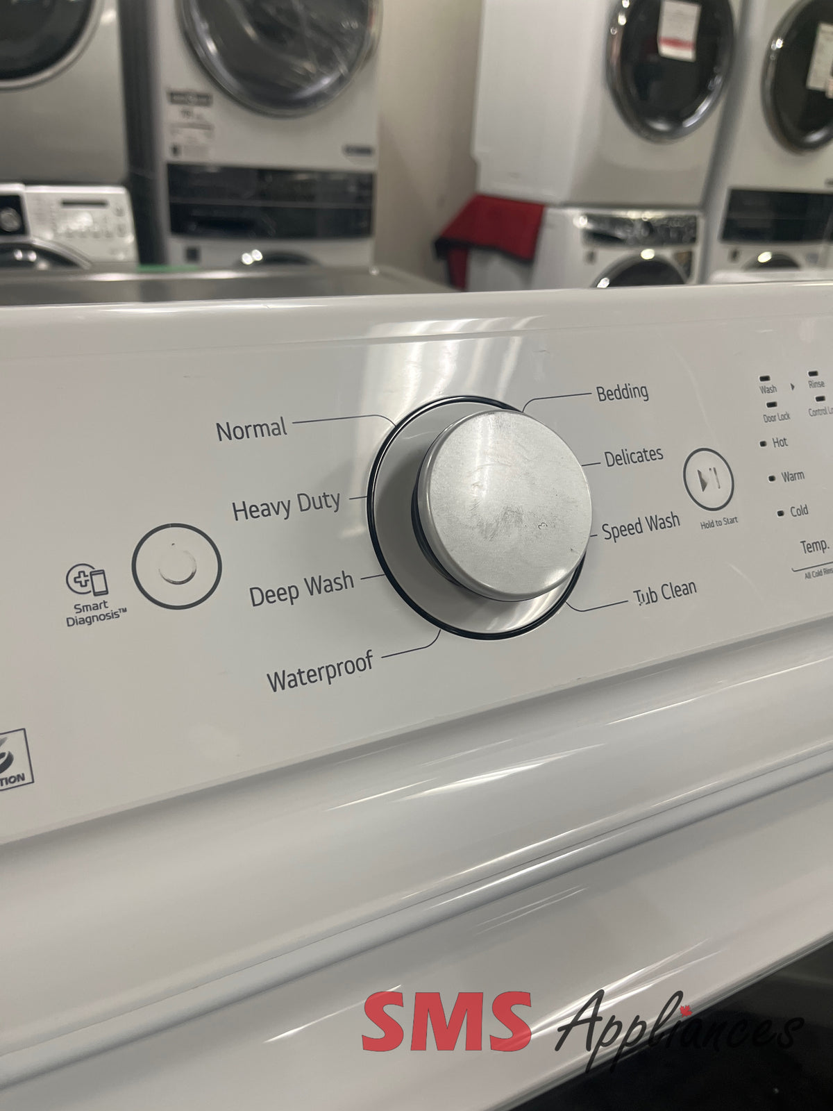 Refurbished 27" Washer LG WF7010CW for sale in Calgary - SMS Appliances