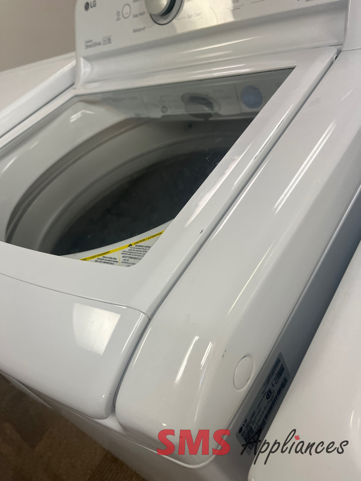 27" LG WF7010CW refurbished washer - SMS Appliances Calgary