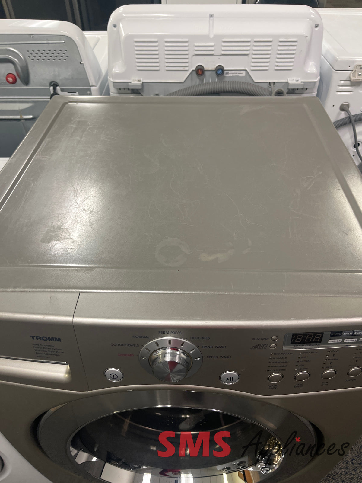 LG WM2477HS refurbished washer view - for sale in Calgary