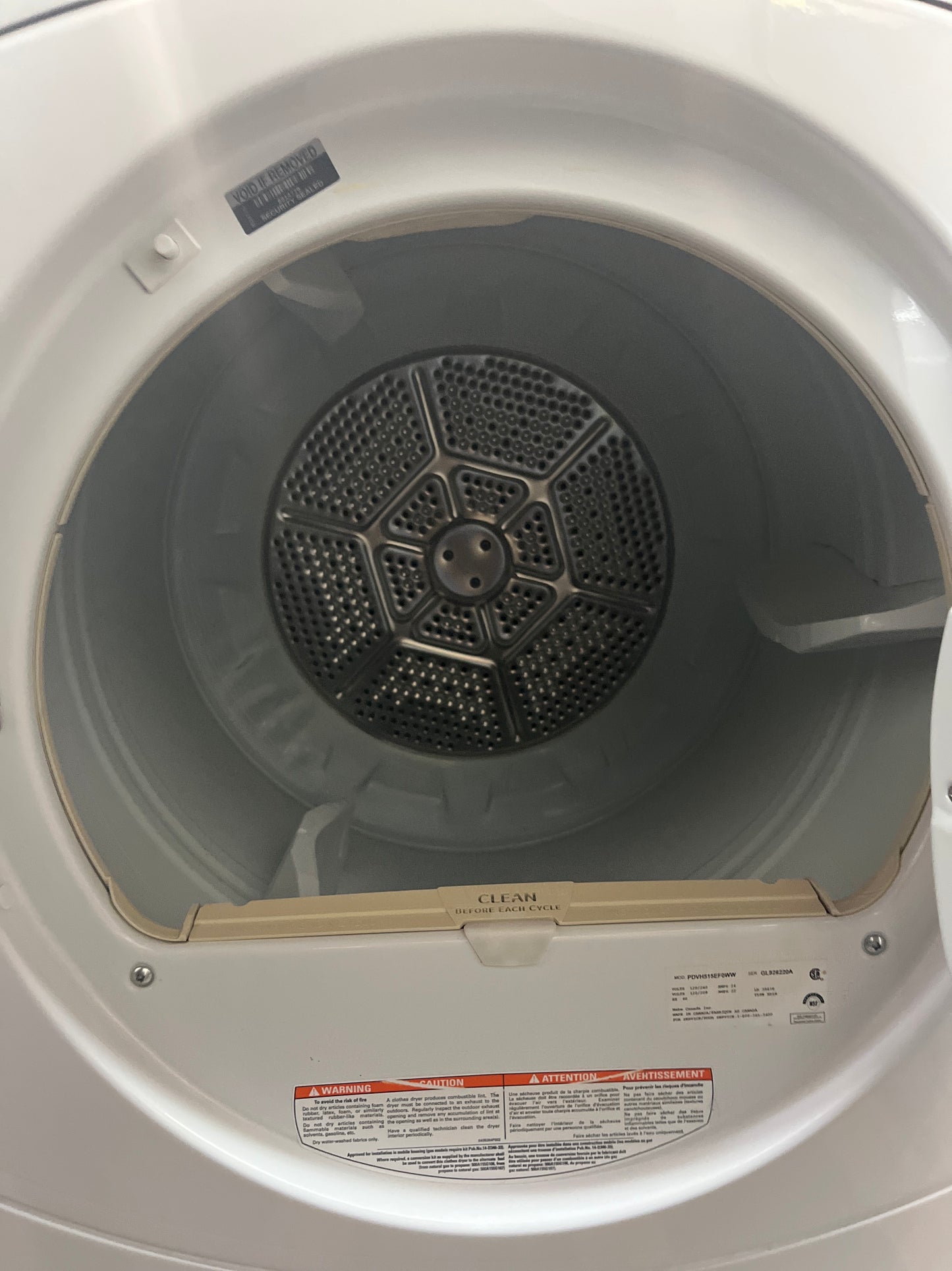 Refurbished – 27" Dryer GE PDVH515EF0WW