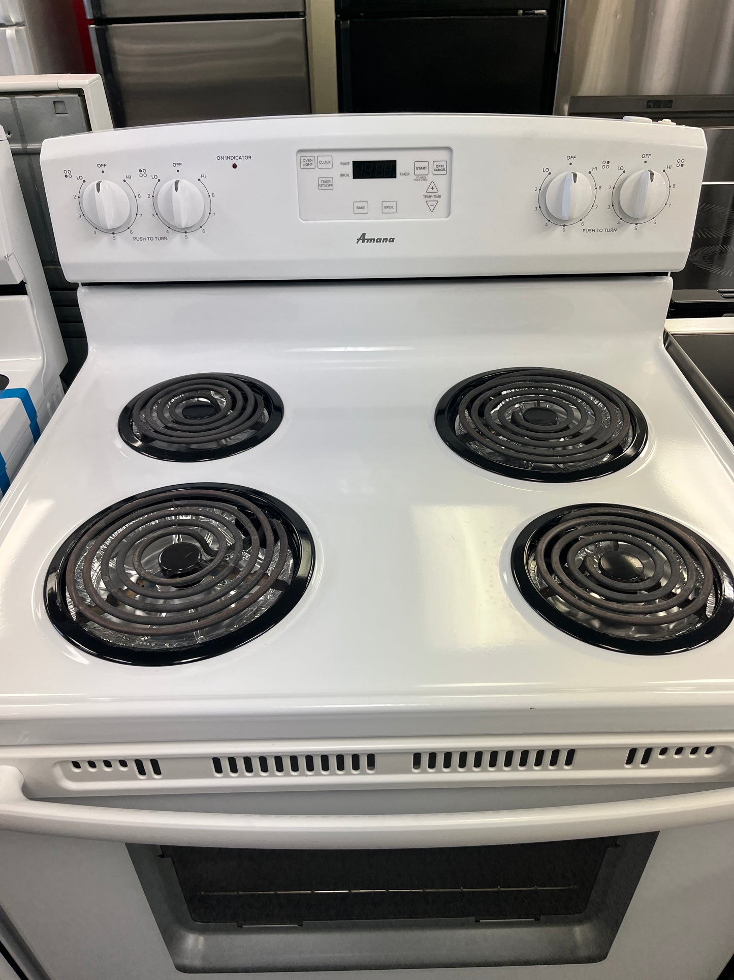 Refurbished – 30" Stove Amana  YACR4330BCW