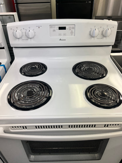 Refurbished – 30" Stove Amana  YACR4330BCW