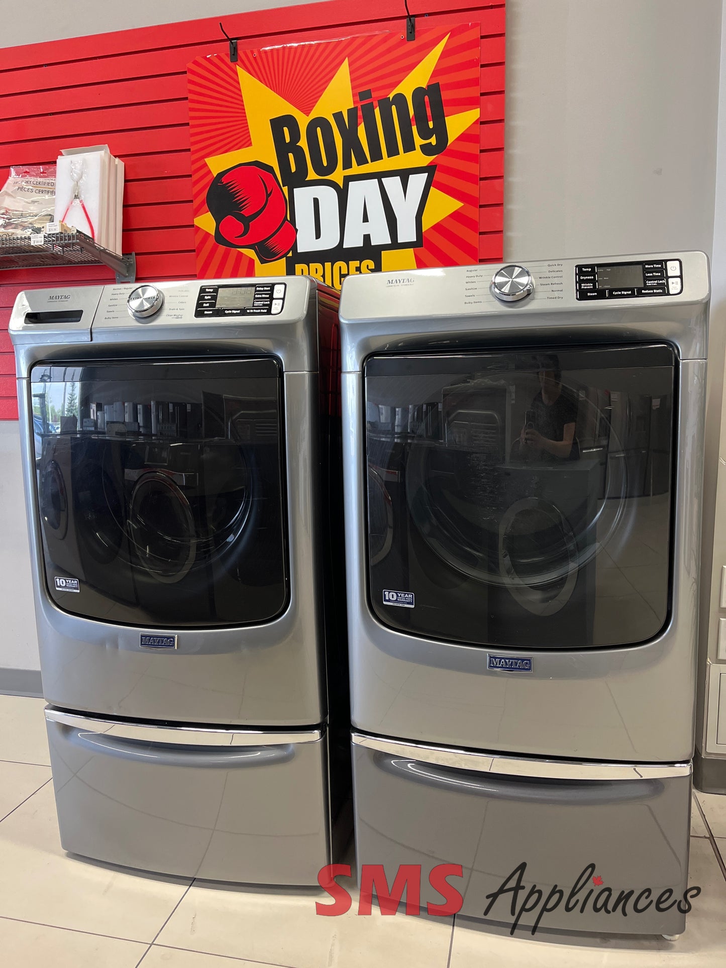Refurbished Laundry Sets MHW6630HC0/YMED6630HC0 Maytag - Image 1