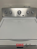 Refurbished Maytag MVWC465HW laundry set close-up - SMS Appliances