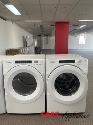 Refurbished 27" Laundry Set Whirlpool WFW560CHW/YWED5620HW