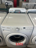Refurbished Whirlpool WFW72HEDW laundry set close-up - SMS Appliances