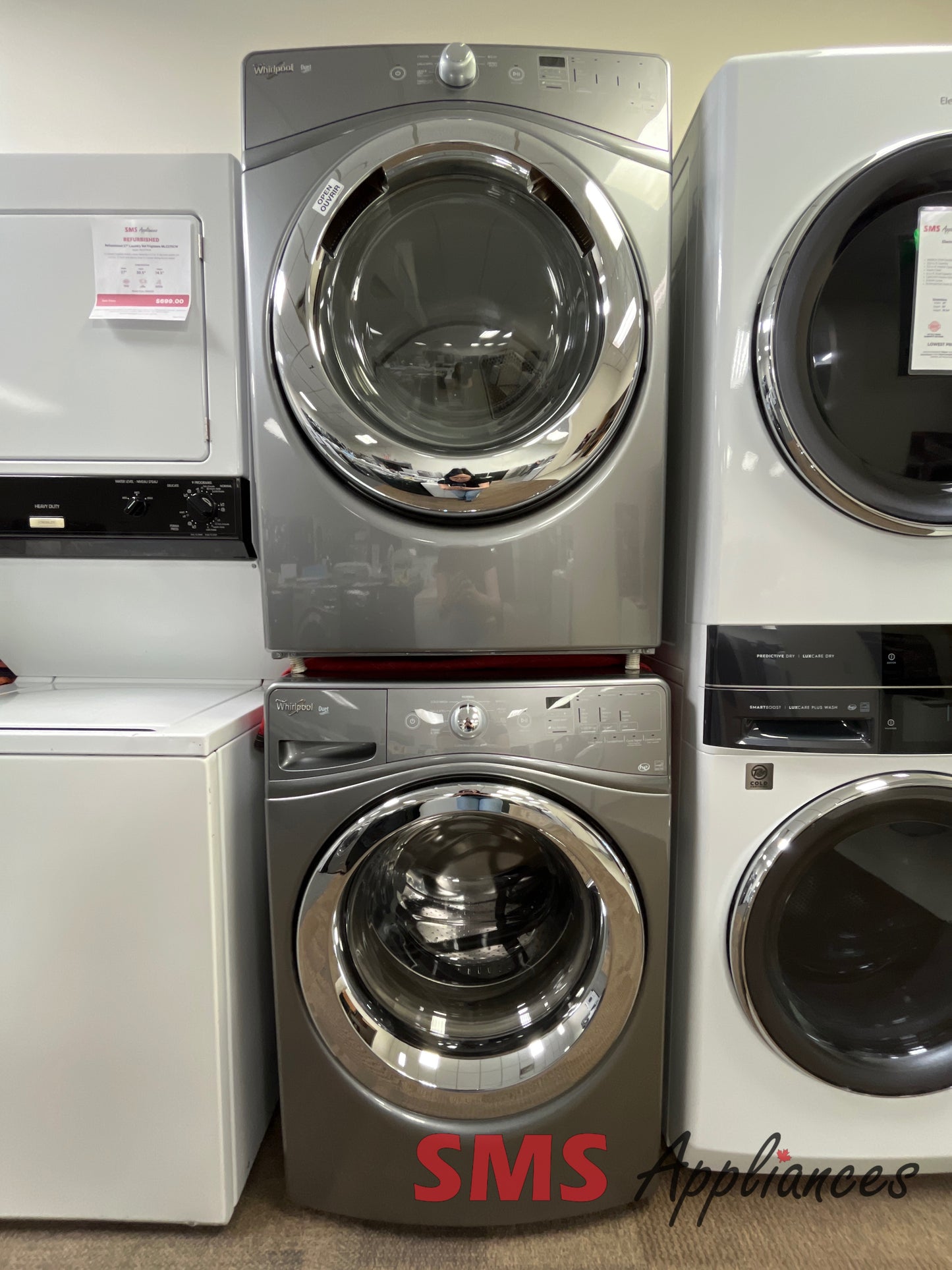 Refurbished Laundry Sets WFW80HEBC/YWED80HEBC Whirlpool - Image 1