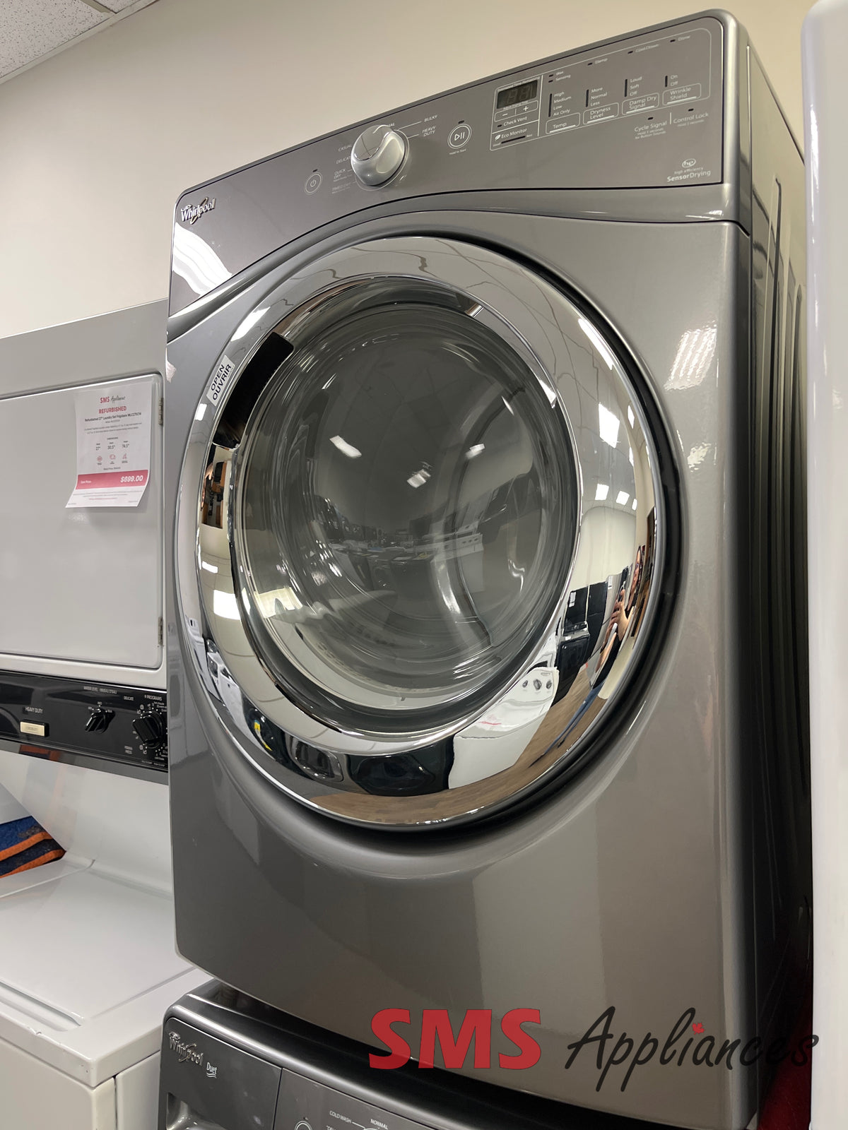 Refurbished Laundry Sets WFW80HEBC/YWED80HEBC Whirlpool - Image 4