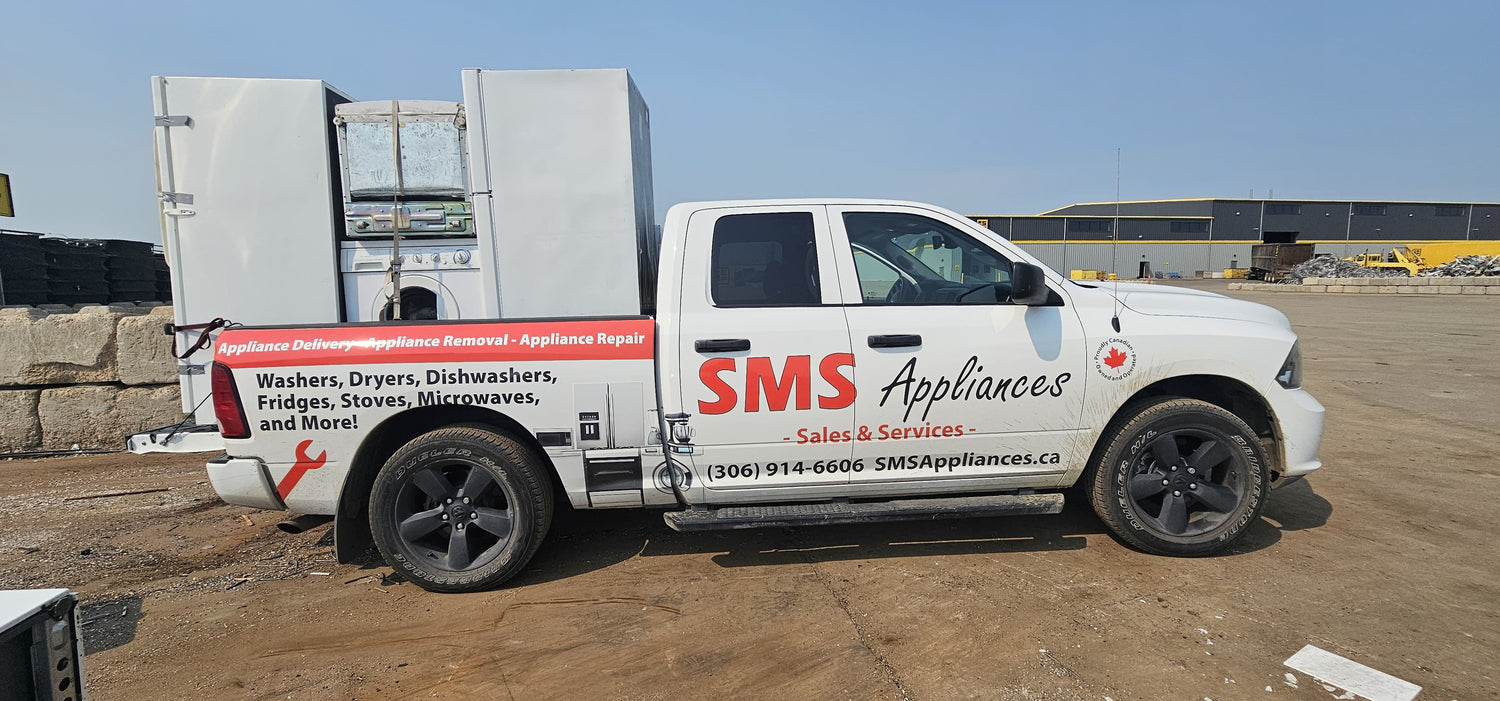 Dishwasher removal, recycling, and haul-away services in Saskatoon by SMS Appliances