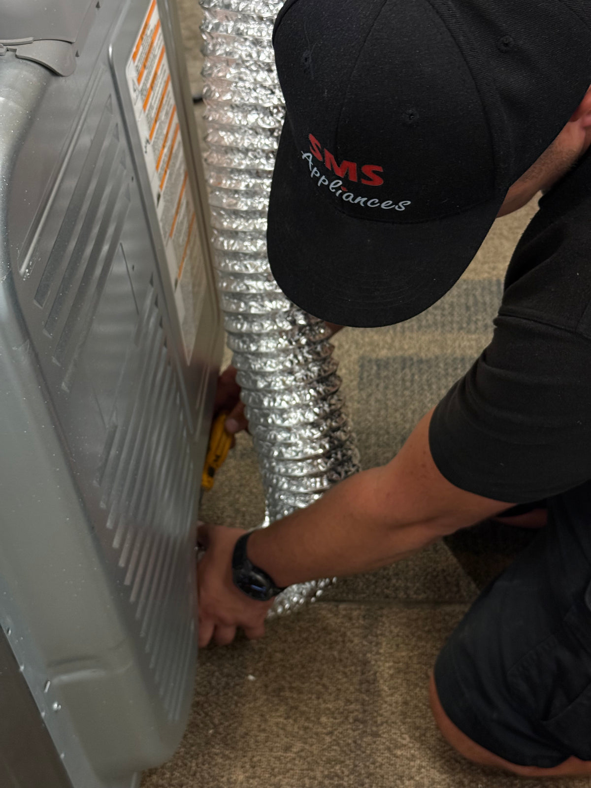 Dryer installation services in Medicine Hat – professional appliance technicians from SMS Appliances offering fast, affordable, and reliable installation.
