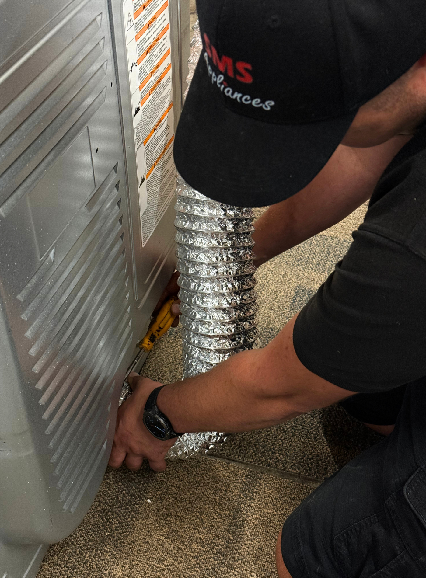 Expert appliance installation services in Regina by SMS Appliances, providing professional setup for fridges, washers, dryers, dishwashers, and ovens.