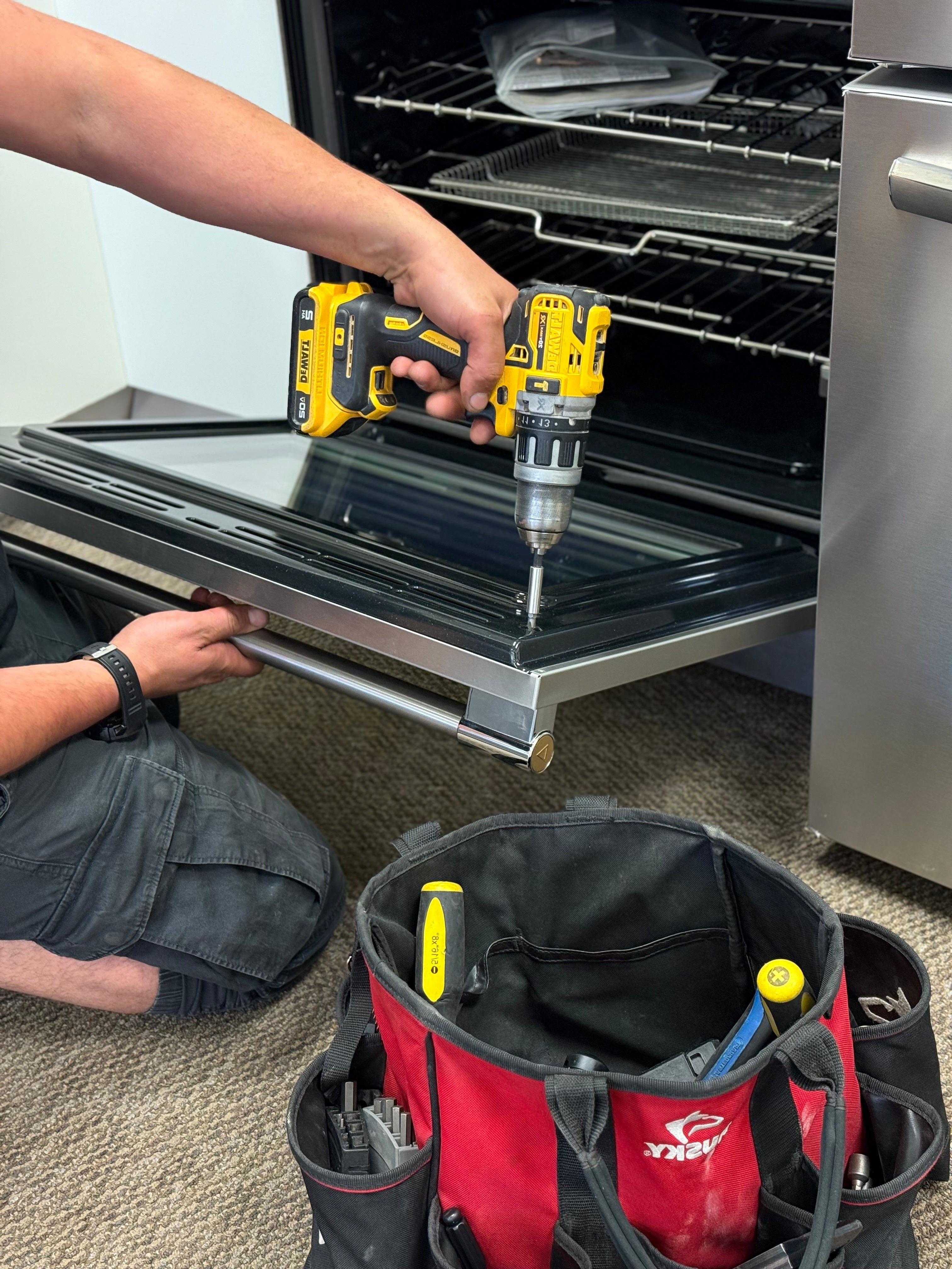 Expert range installation services in Saskatoon by SMS Appliances