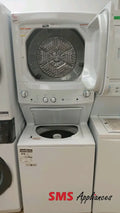 GE GUD27ESMM1WW Washer & Dryer Set Stackable Set Refurbished