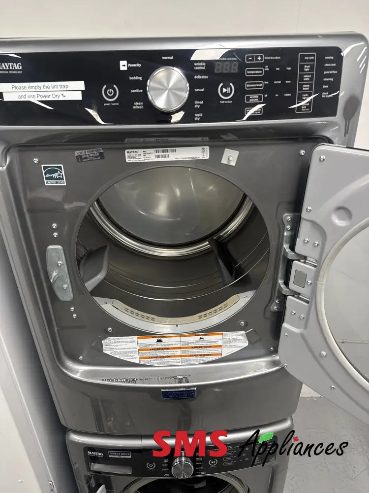 Maytag Washer & Dryer Set YMED8200FC02 / WASHER FOR IT Refurbished Laundry Sets