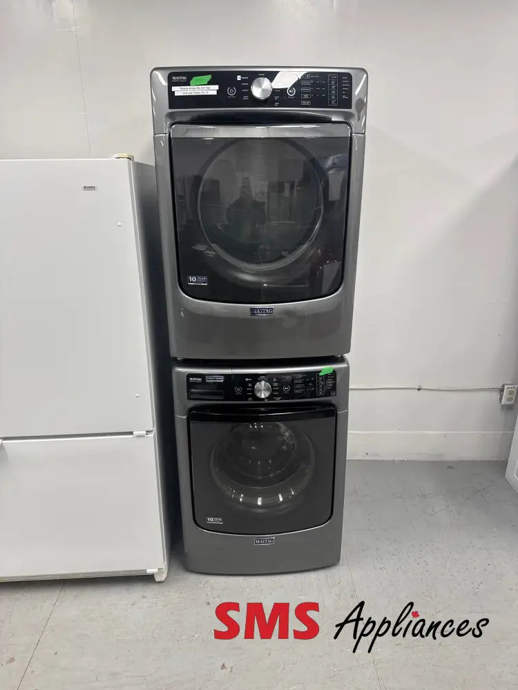 Maytag Washer & Dryer Set YMED8200FC02 / WASHER FOR IT Refurbished Laundry Sets