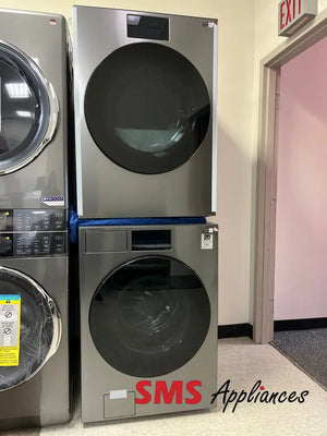 Open Box – 27" Laundry Set Samsung DV90F53AES