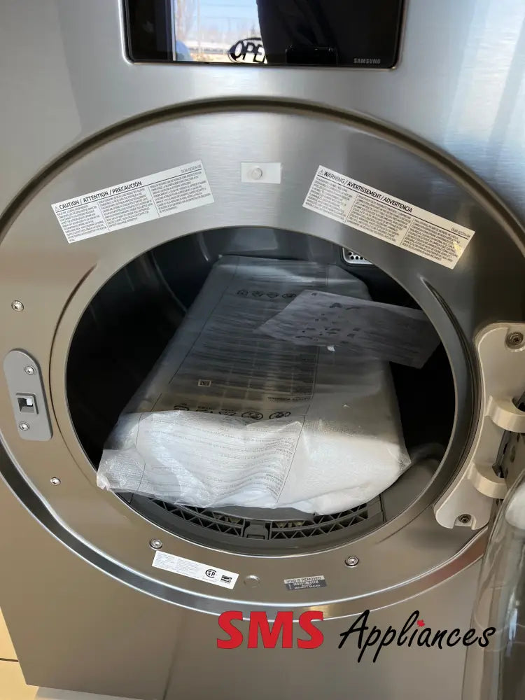 Open Box – 27’’ Laundry Set Samsung WF90F53ADSA