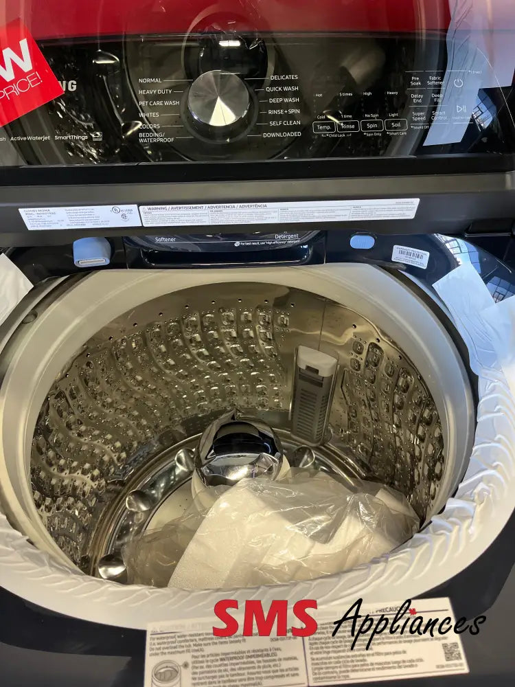 Open Box – 28’’ Laundry Set Samsung WA53CG7155AD