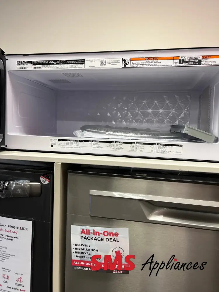 Open Box – 30’’ Microwave Frigidaire GMOS1299AF