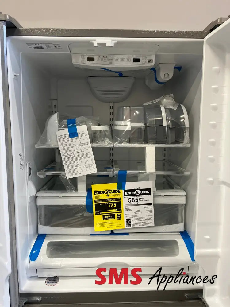 Open Box – 33’’ Fridge KitchenAid KRFF302ESS00