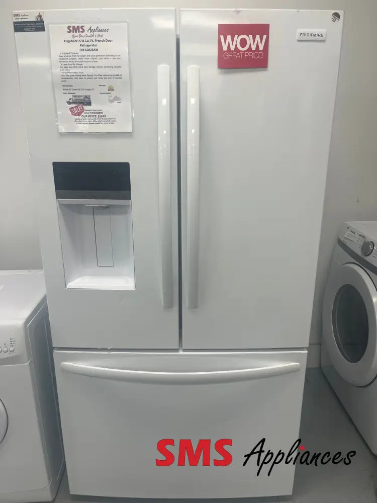 Open Box – 36’’ Fridge Frigidaire FRFS2823AW
