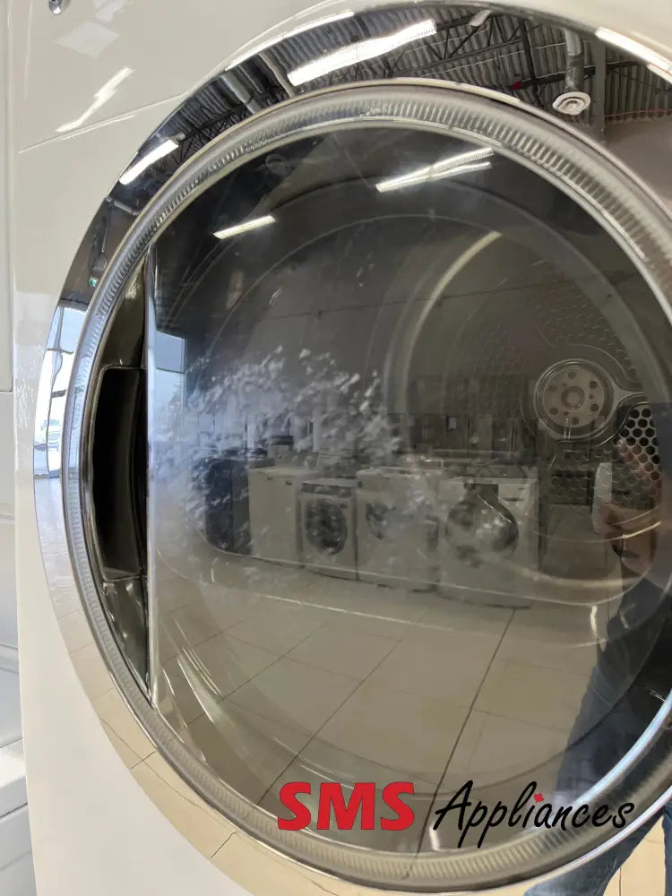 Refurbished – 24’’ Laundry Set GE WCVH4800K2WW