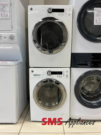 Refurbished – 24’’ Laundry Set GE WCVH4800K2WW