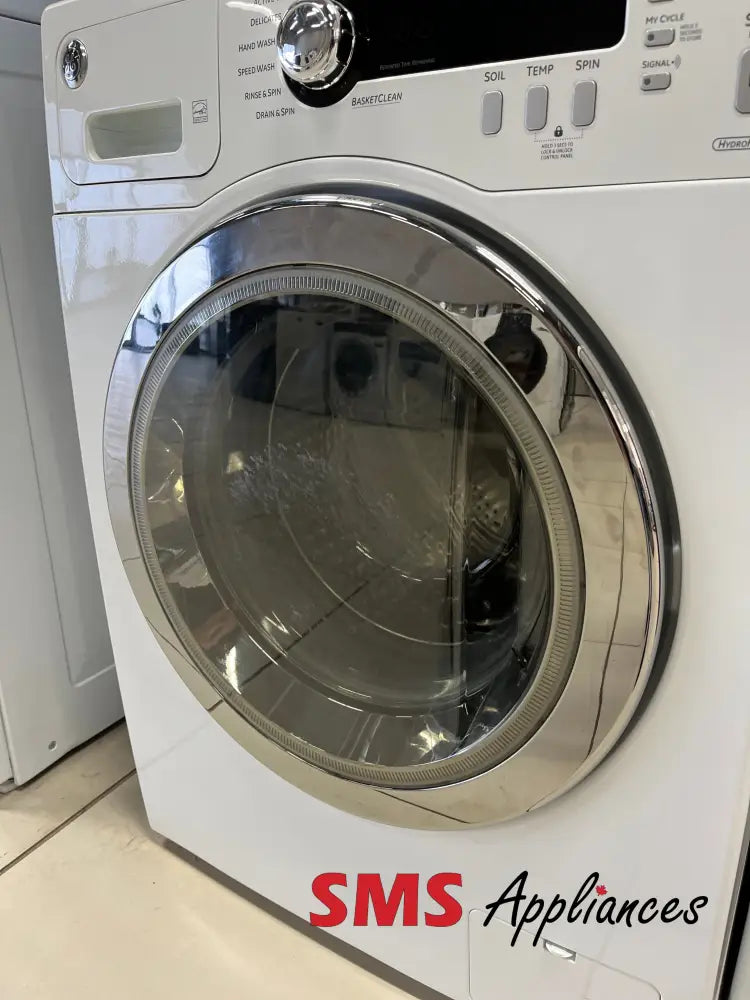 Refurbished – 24’’ Laundry Set GE WCVH4800K2WW