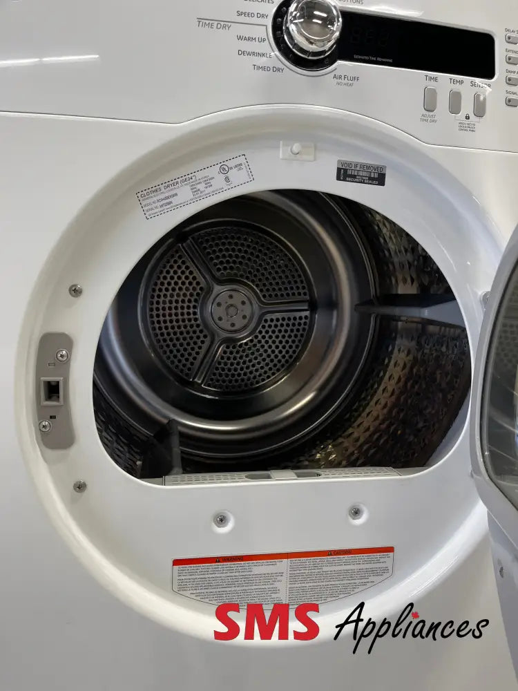 Refurbished – 24’’ Laundry Set GE WCVH4800K2WW