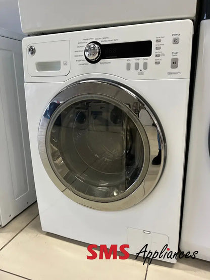 Refurbished – 24’’ Laundry Set GE WCVH4800K2WW