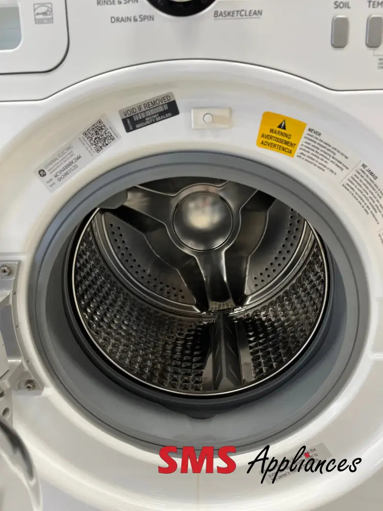 Refurbished – 24’’ Laundry Set GE WCVH4800K2WW