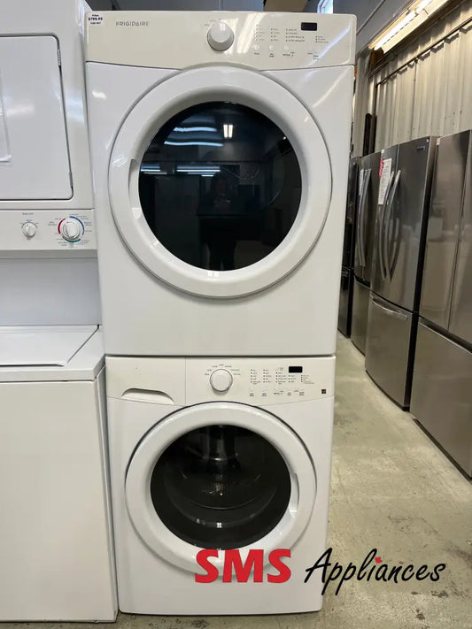 Refurbished – 27’’ Laundry Set Frigidaire FFFW5000QW / CFQE5000QW