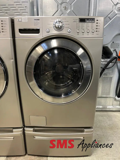 Refurbished – 27’’ Laundry Set LG WM2677HSM / DLE5977SM