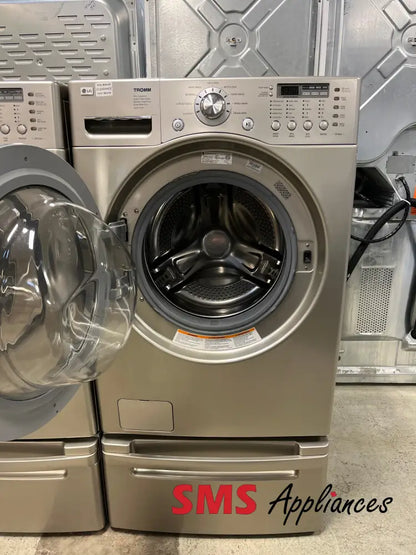 Refurbished – 27’’ Laundry Set LG WM2677HSM / DLE5977SM