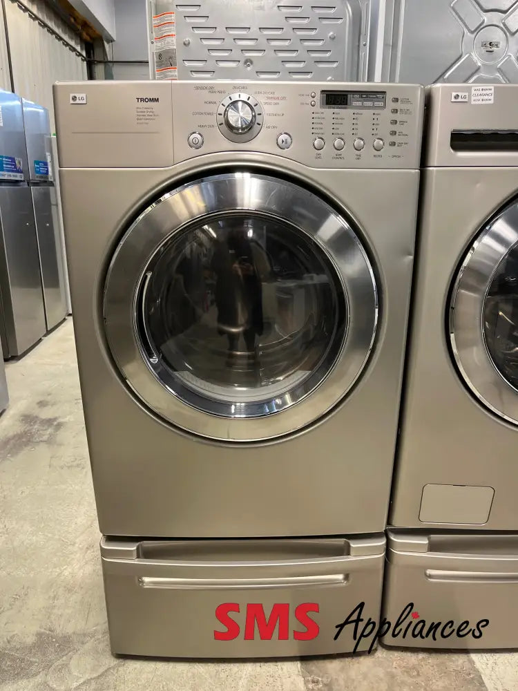 Refurbished – 27’’ Laundry Set LG WM2677HSM / DLE5977SM
