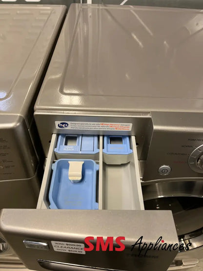 Refurbished – 27’’ Laundry Set LG WM2677HSM / DLE5977SM