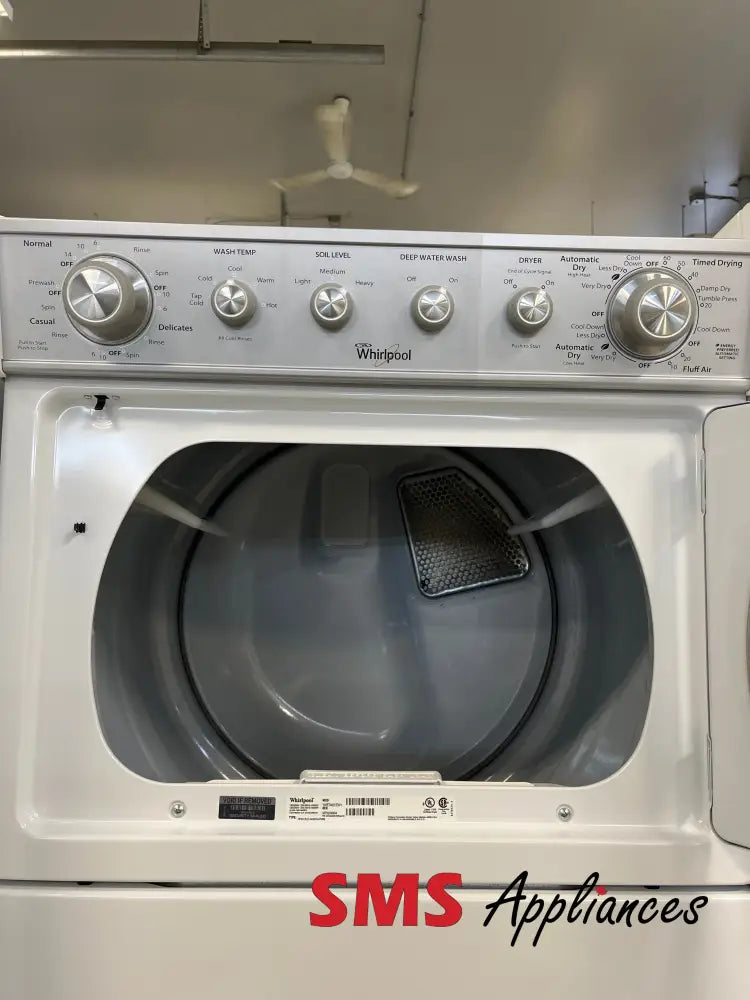Refurbished – 27’’ Laundry Set Whirlpool YWET4027EW